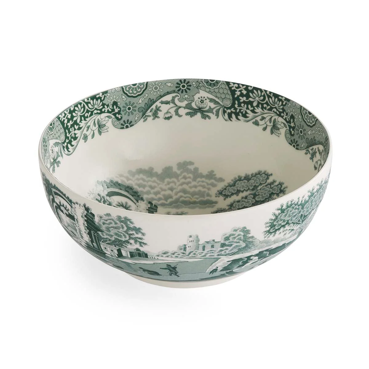 SPODE Yeşil Büyük Kase (27.5 cm)