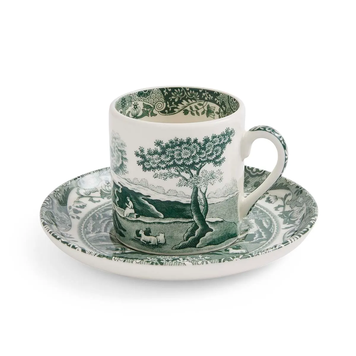 SPODE Yeşil Kahve Fincanı