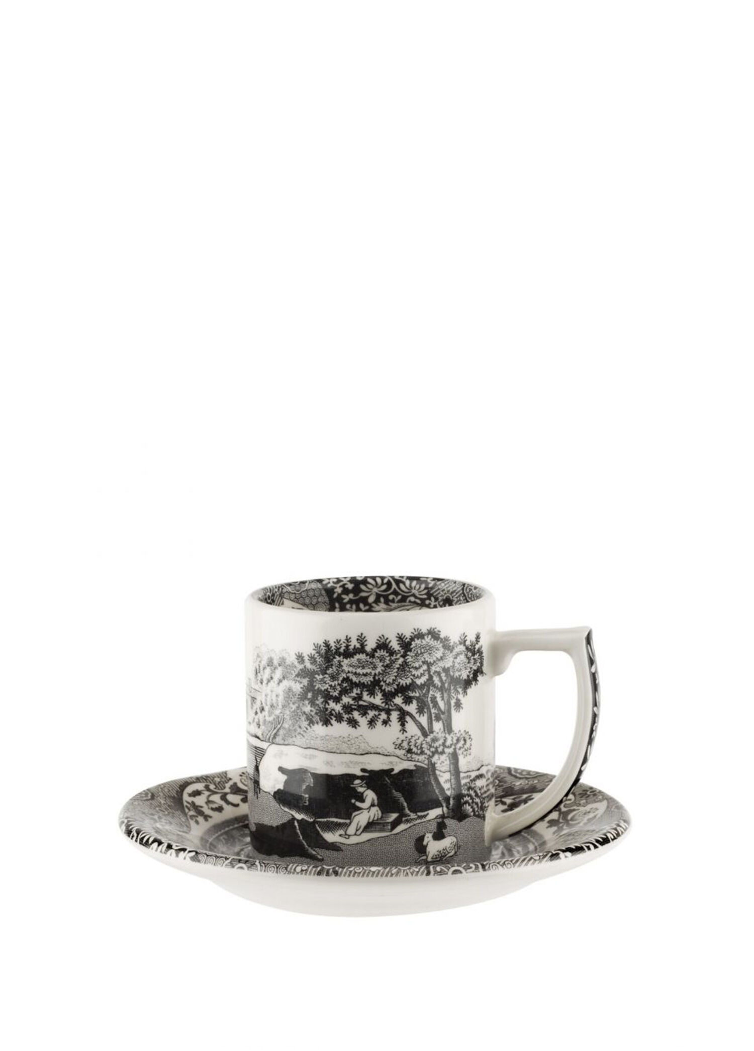 SPODE Siyah Kahve fincanı
